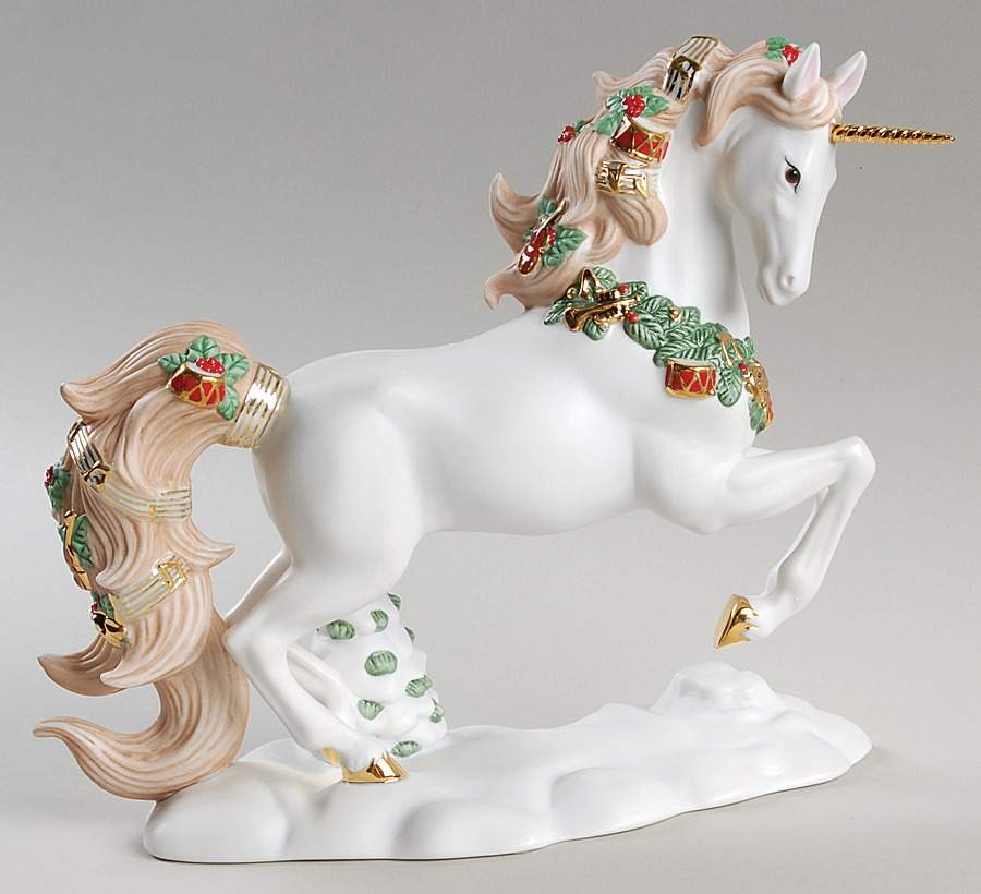 Annual Christmas Unicorns Yuletide Melody - No Box by Princeton Gallery-1