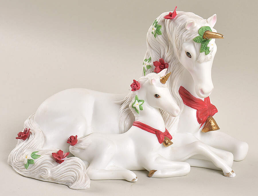 Annual Christmas Unicorns Yuletide Blessing - No Box by Princeton Gallery-1