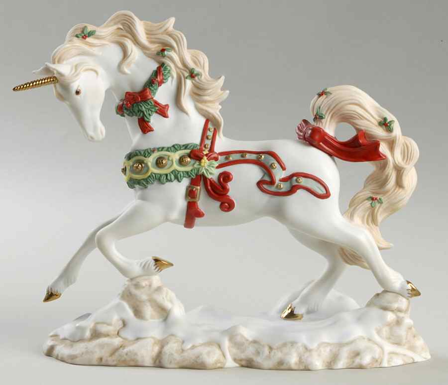 Annual Christmas Unicorns Yuletide Grandeur - No Box by Princeton Gallery-1