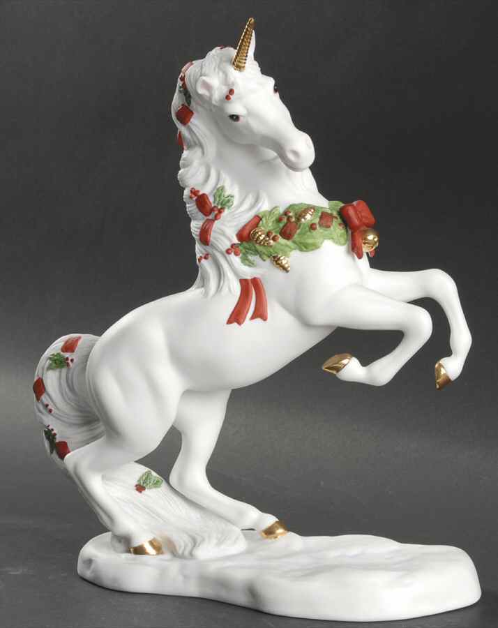 Annual Christmas Unicorns Yuletide Splendor - No Box by Princeton Gallery-1