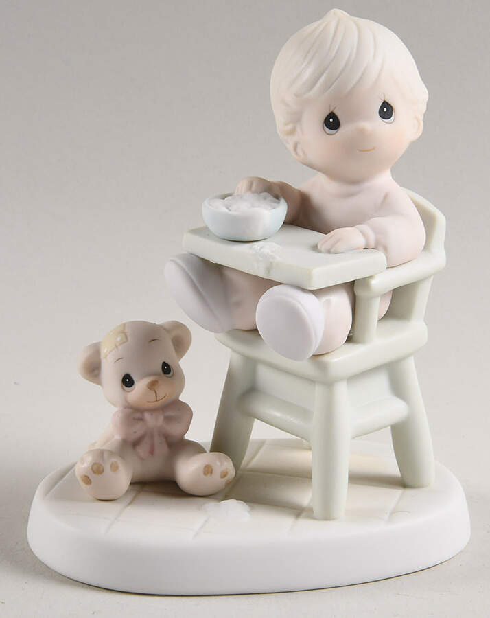 Babys First Meal Trumpet-Baby's First Meal - Trumpet Trademark, No Box by Precious Moments-1
