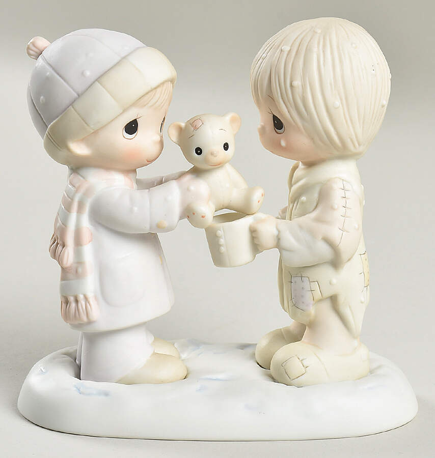 Christmastime Is for Sharing Flame-Christmastime Is For Sharing - Flame Trademark, No Box by Precious Moments-1