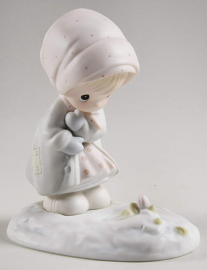 February-Calendar Girls Heart-February - Heart Trademark, No Box by Precious Moments-1