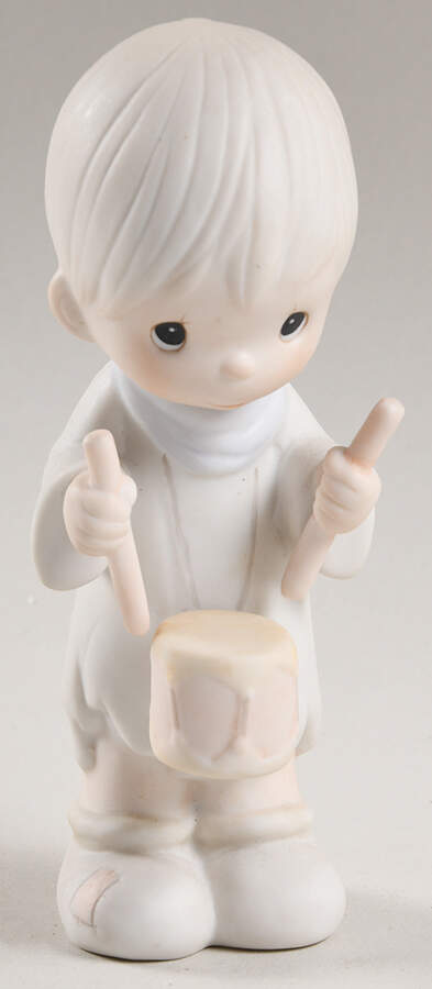 I'Ll Play My Drum for Him Vessel-I'll Play My Drum For Him - Vessel Trademark With Box by Precious Moments-1