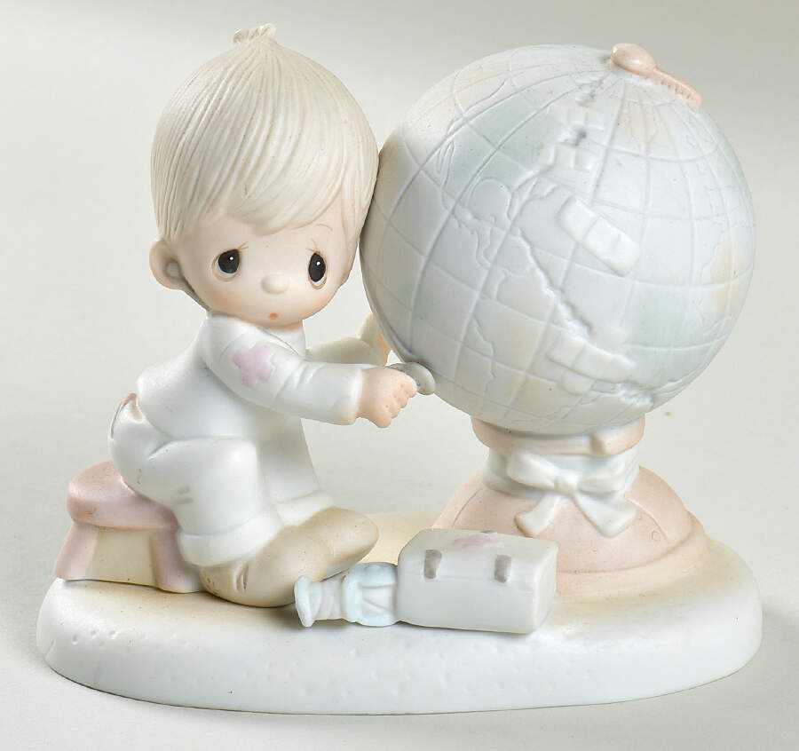 Jesus Is The Answer Hourglass-Jesus Is The Answer - Hourglass Trademark, No Box by Precious Moments-1