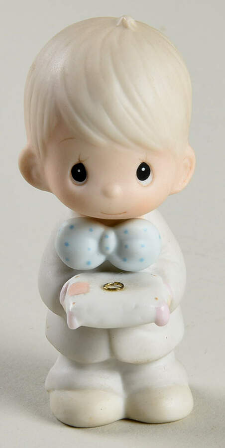 Ring Bearer Trumpet-Ring Bearer - Trumpet Trademark, No Box by Precious Moments-1