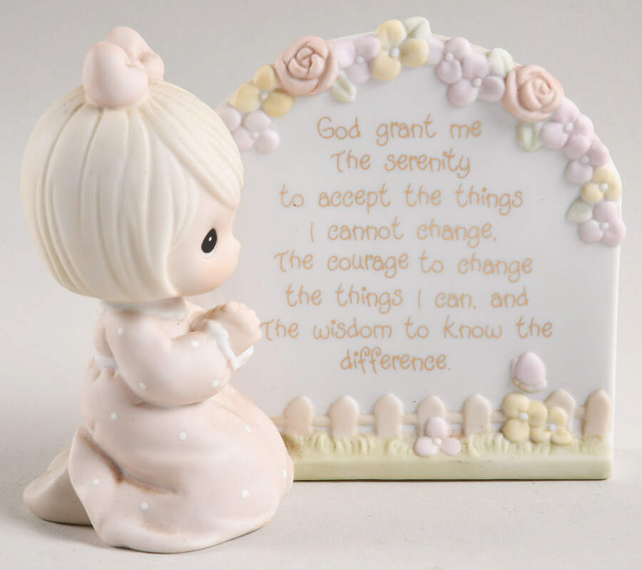 Serenity Prayer-Girl Butterfly-Serentiy-Prayer Girl - Butterfly Trademark, No Box by Precious Moments-1