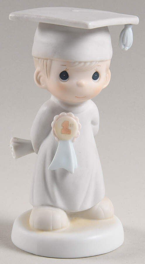God Bless You Graduate-Figurine Flower-God Bless You Graduate - Flower Trademark, No Box by Precious Moments-1