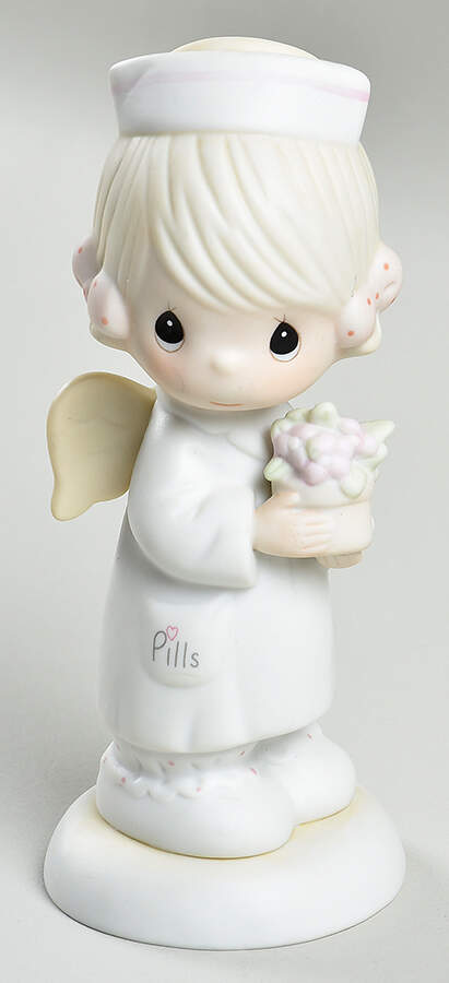 Angel of Mercy Butterfly-Angel Of Mercy - Butterfly Trademark With Box by Precious Moments-1
