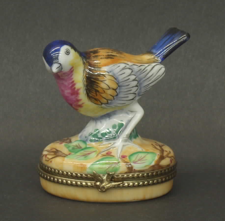 PEINT MAIN LIMOGES BOX Bird - No Box by Peint Main-1