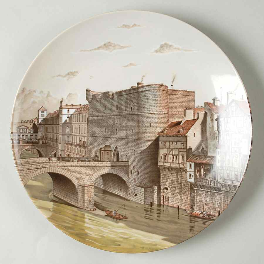 Bridges of Paris Le Petit Chatelet - Boxed by Porcelaine De Paris-1