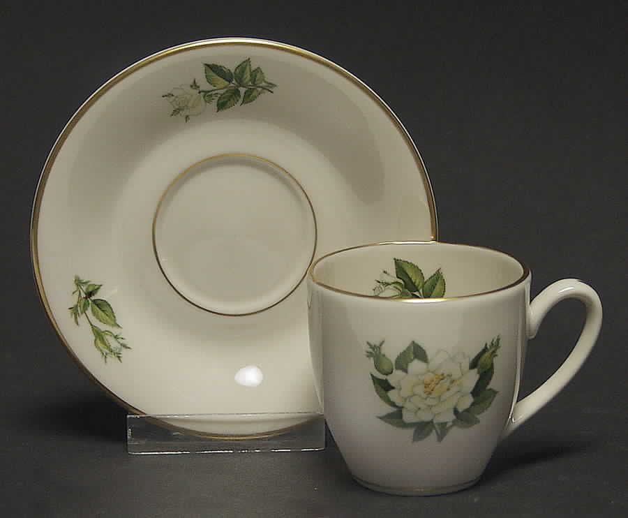 The American Rose Society-Cup & Saucer Pacesetter - Boxed by Pickard-1