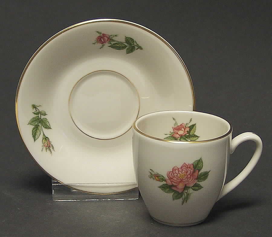 The American Rose Society-Cup & Saucer Cuddles - Boxed by Pickard-1