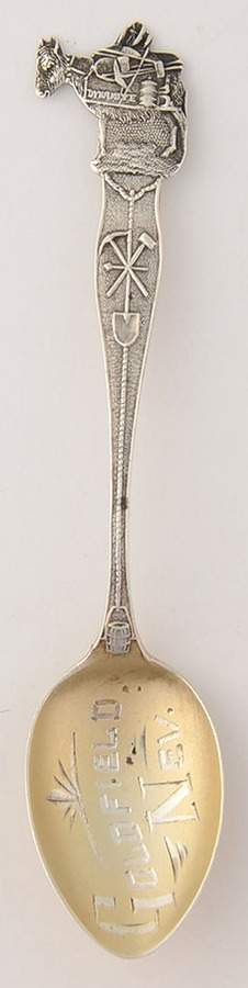 Paye & Baker Souvenir Spoons Goldfield, Nevada - No Box by Paye & Baker Mfg Co-1