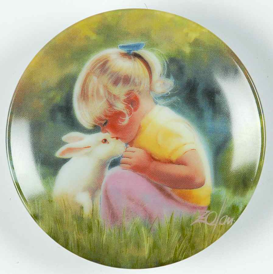 Best of Zolan Miniature Plates Tender Moment - Boxed by Pemberton & Oakes-1