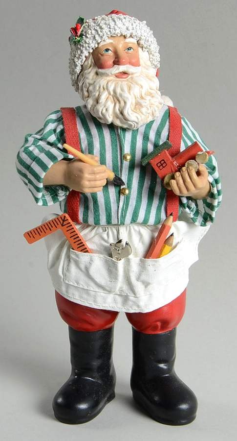 Santa Claus Network Membership Gifts Santa's Handiwork - With Box Bx1997 by Possible Dreams-1