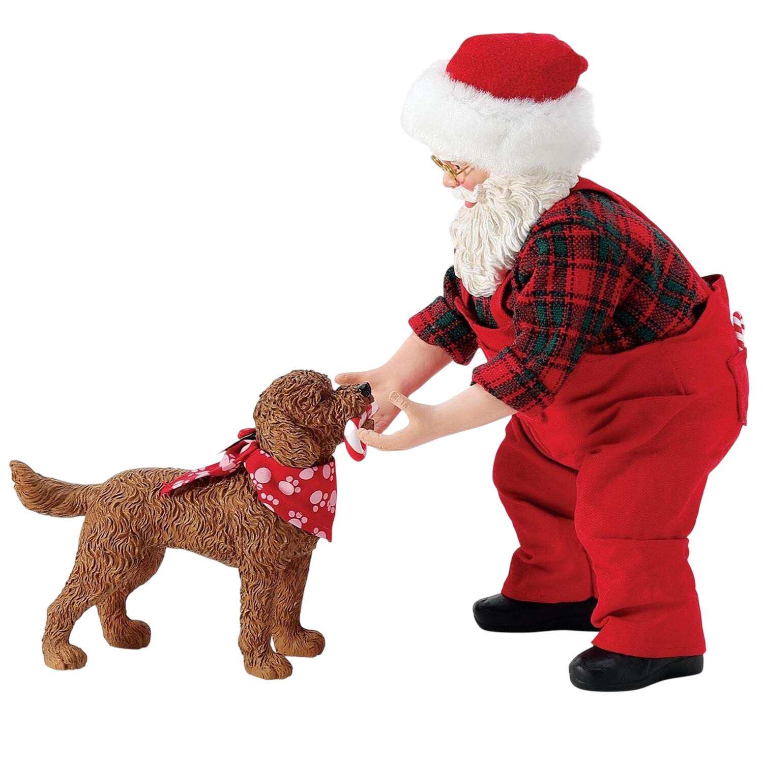Santa and His Pets Fetch - No Box by Possible Dreams-1