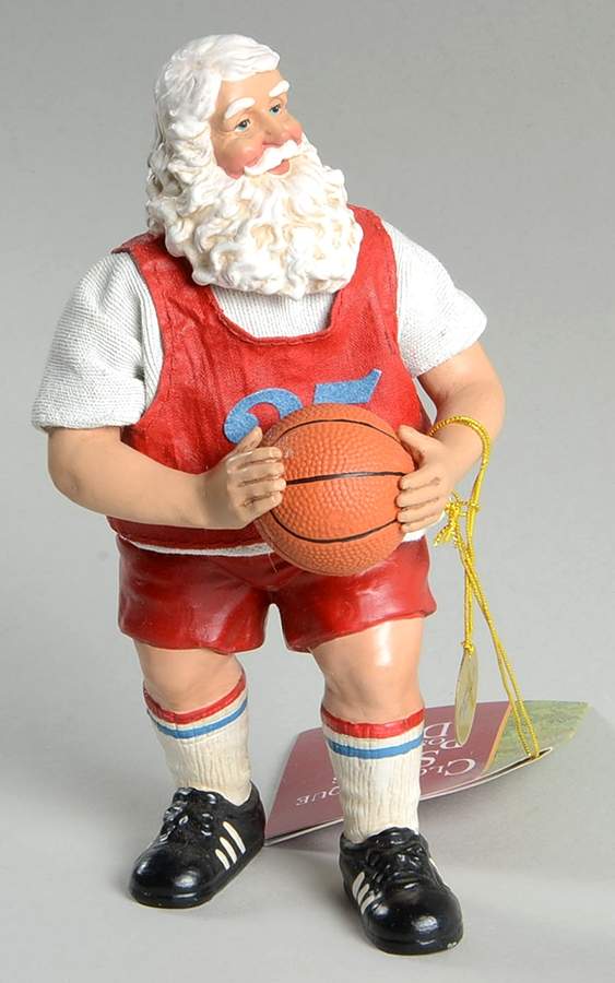 Sports & Leisure Basketball Santa - No Box by Possible Dreams-1