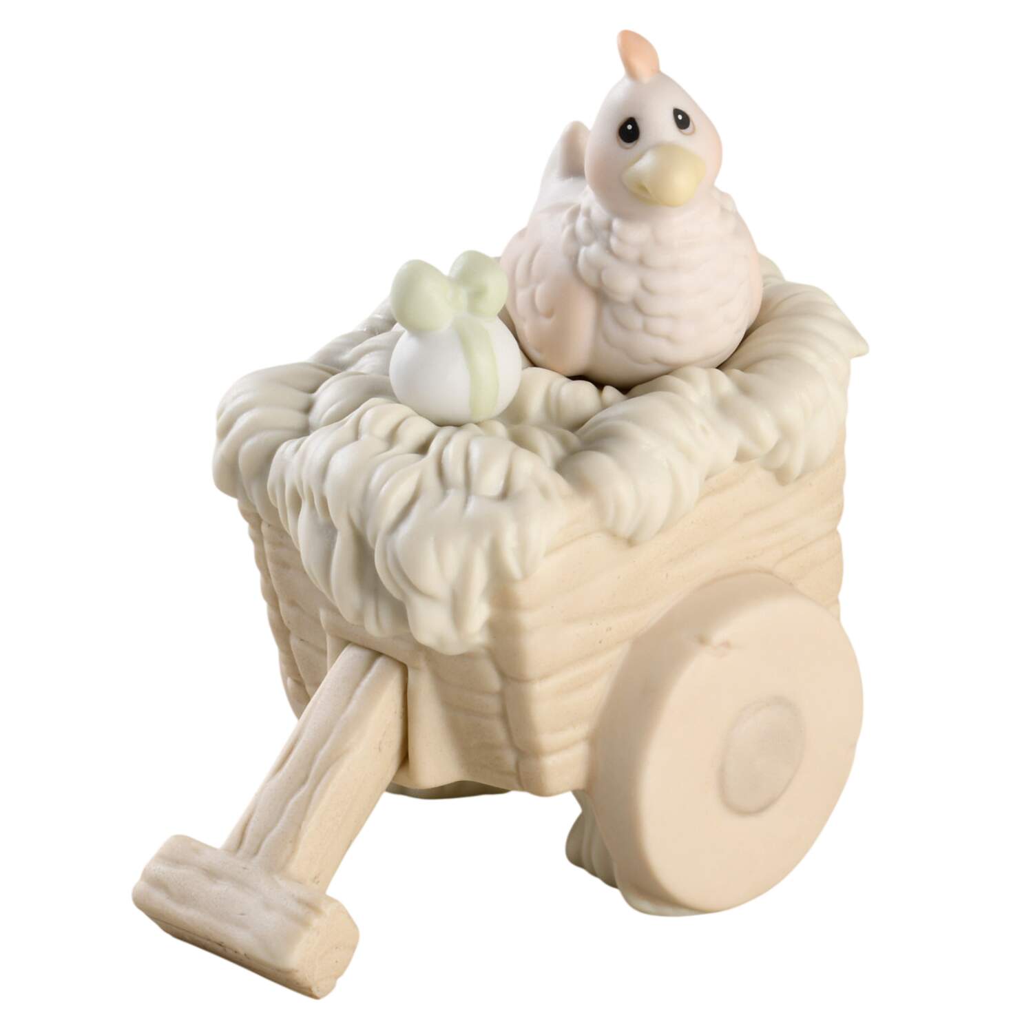 Nativity Cart Trumpet-Nativity Cart-Hen - Trumpet Trademark With Box by Precious Moments-1