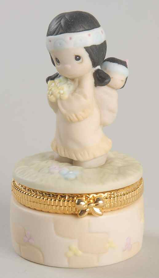 Original 21 Hinged Box Collection His Burden Is Light - Boxed by Precious Moments-1