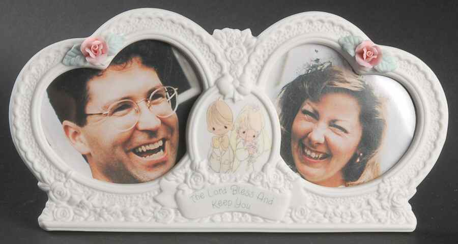 Precious Moments Frames Bride & Groom-Lord Bless You & Keep You - Boxed by Precious Moments-1