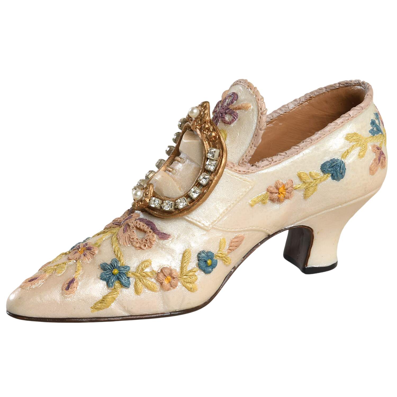Nostalgia If the Shoe Fits Victorian Shoe-Pin Floral - Boxed by Popular Imports-1