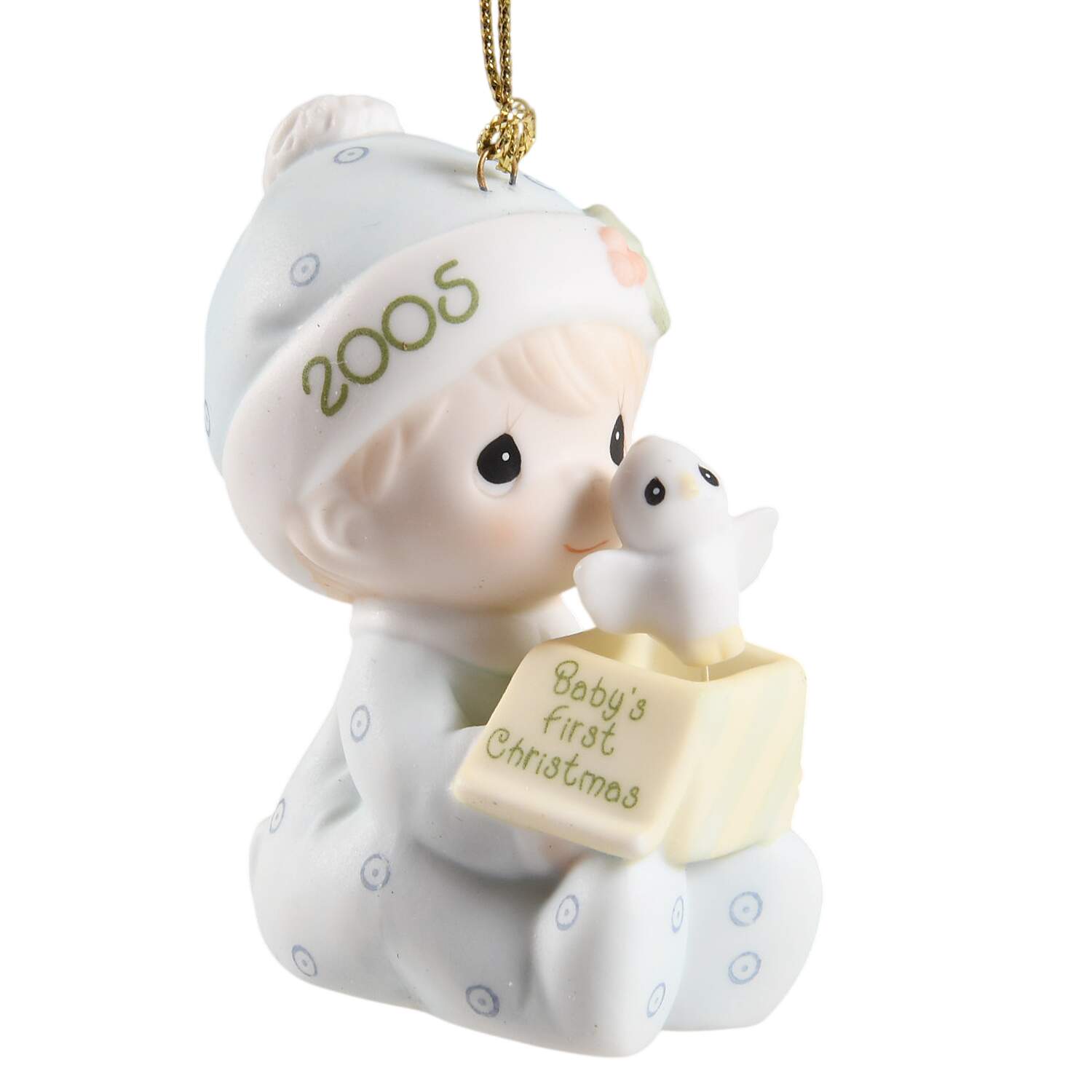 Baby's First Christmas Boy-Baby's First Christmas - No Box by Precious Moments-1