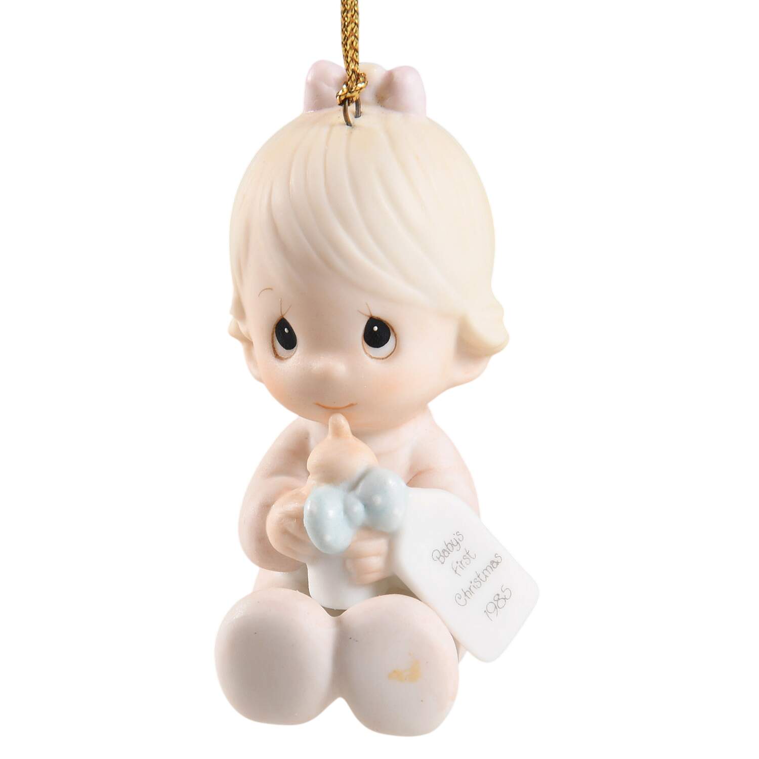 Baby's First Christmas Girl-Baby's First Christmas - No Box by Precious Moments-1