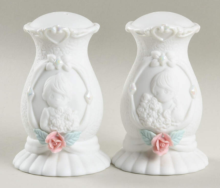 To Have and To Hold Salt & Pepper Set - Boxed by Precious Moments-1