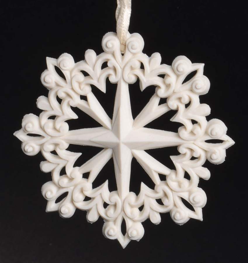 Pure Grace Adornment Snowflakes With Praise Snowflake - Boxed by Pure Grace Gifts-1