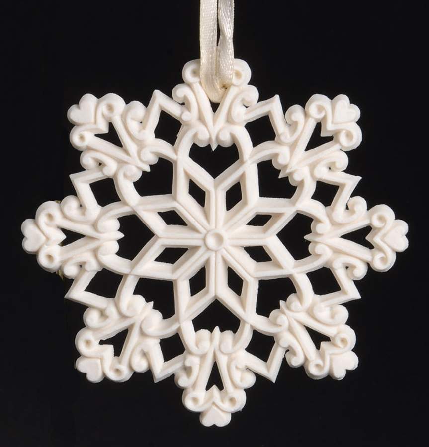 Pure Grace Adornment Snowflakes With Thanks Snowflake - No Box by Pure Grace Gifts-1