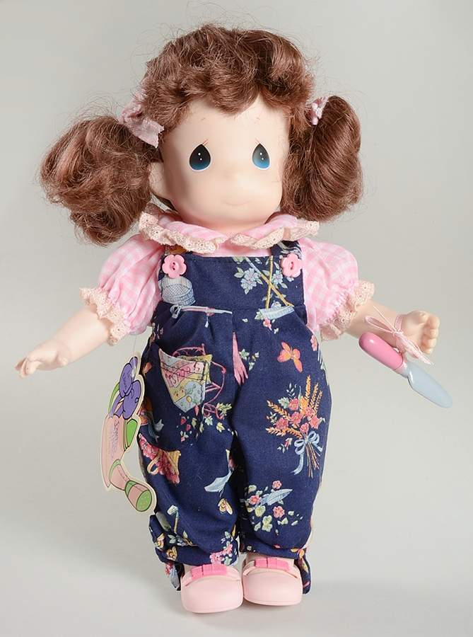 Garden of Friends Collection Pansy-July - No Box by Precious Moments-1
