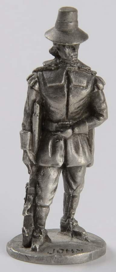 Mayflower Figurines John - No Box by Plymouth Pewter-1