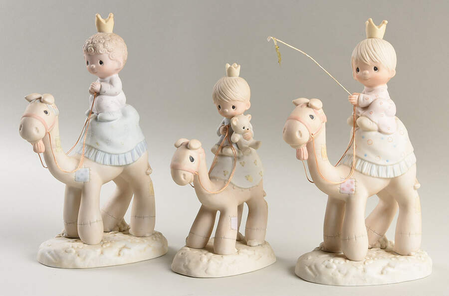 They Followed the Star No Mark-They Followed The Star - With Box, No Trademark by Precious Moments-1