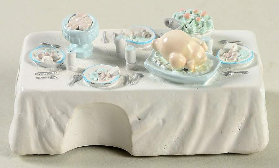 We Gather Together-Pewter Table - No Box by Precious Moments-1