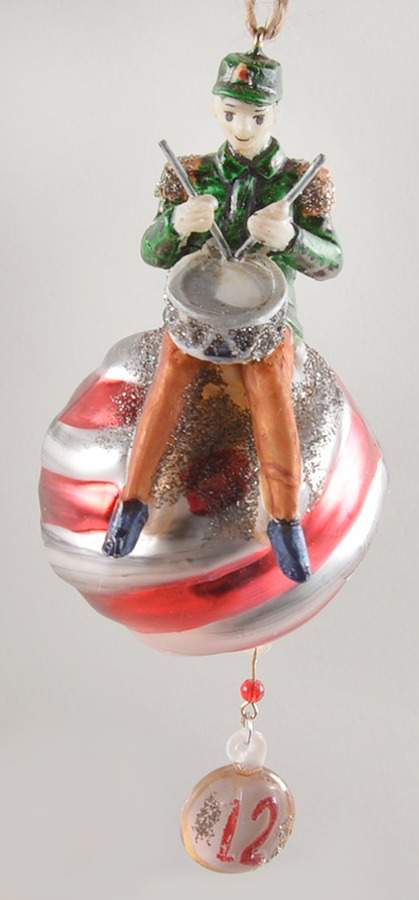 Twelve Days of Christmas 12 Drummers Drumming - No Box by Pottery Barn-1
