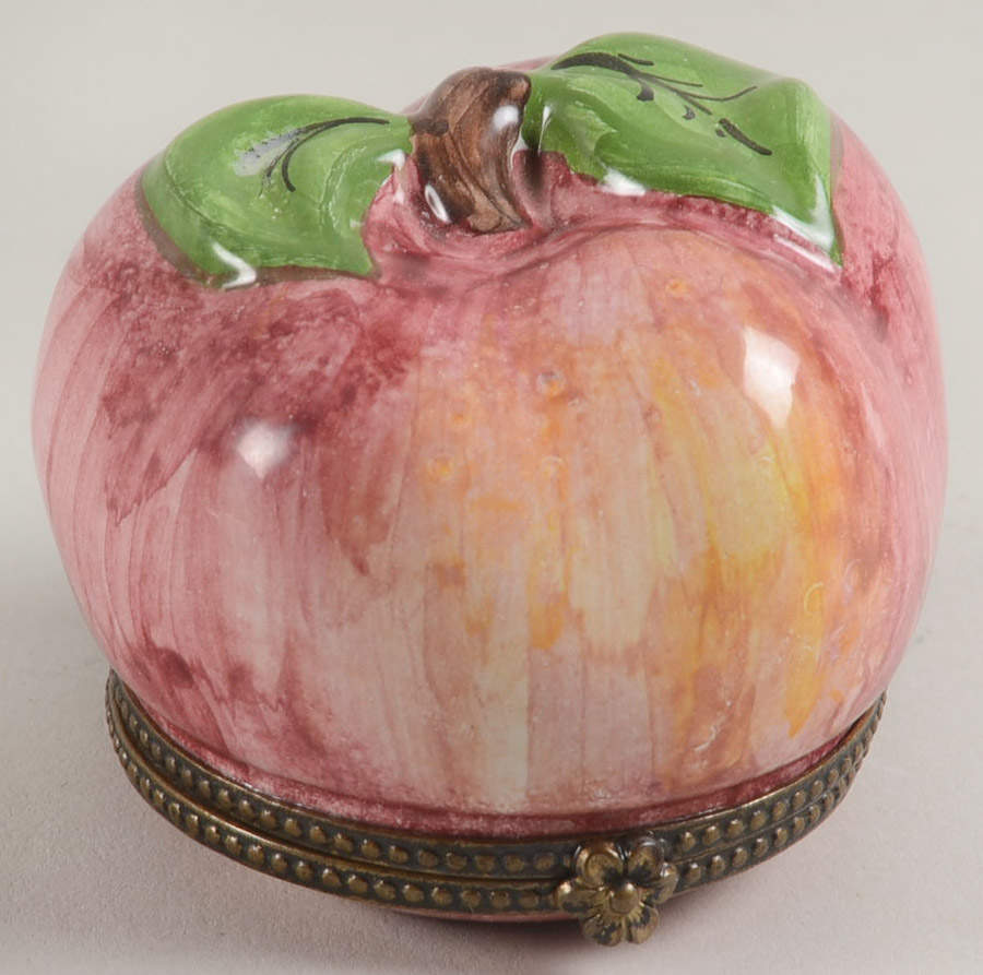 Limoges Boxes By Pierre Deux Apple - No Box by Pierre Deux-1