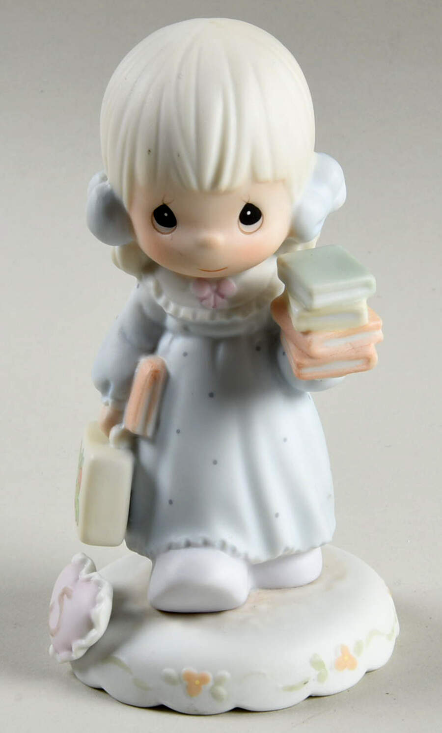 Growing in Grace 5 Ship - Age 5 Blonde - Ship Trademark With Box by Precious Moments-1