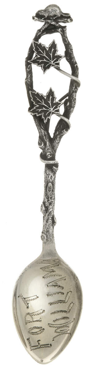 Souvenir Spoons (Sterling) Fort William - No Box by P W Ellis & Co-1