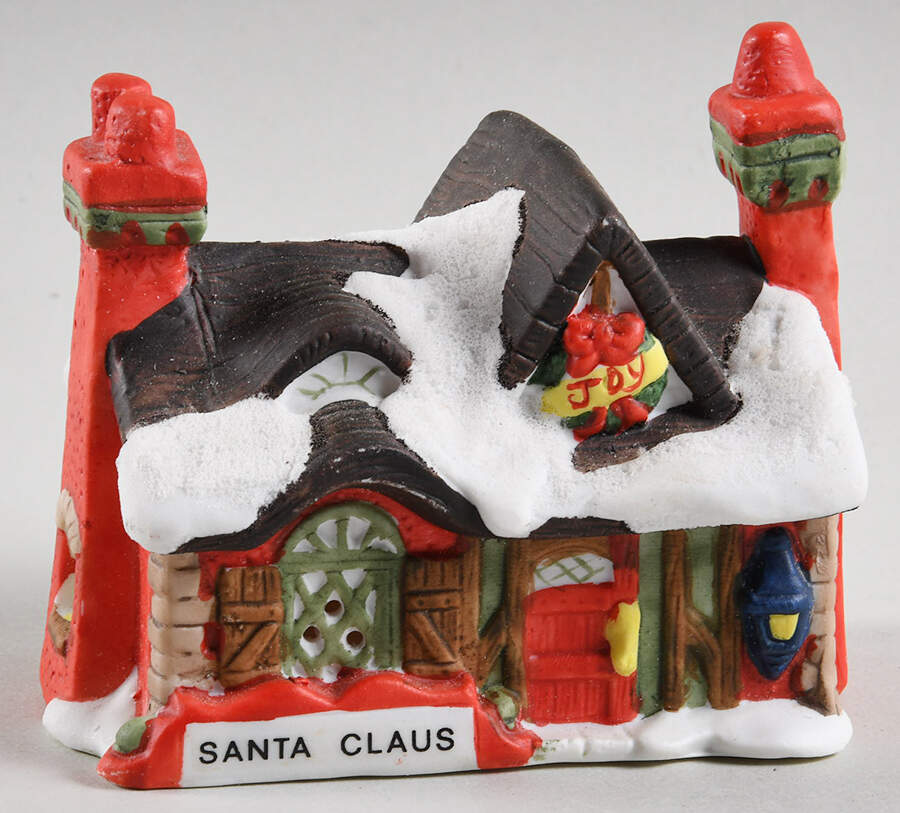 Santa's Village Santa Claus House - With Box by Plus Promo Inc-1