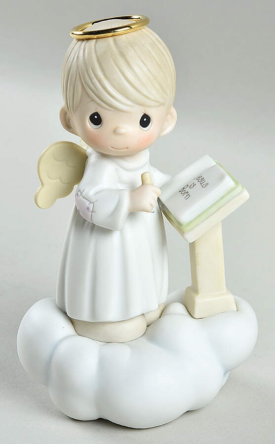 Jesus Is Born Cross In Heart-Jesus Is Born - Cross In Heart Mark With Box by Precious Moments-1
