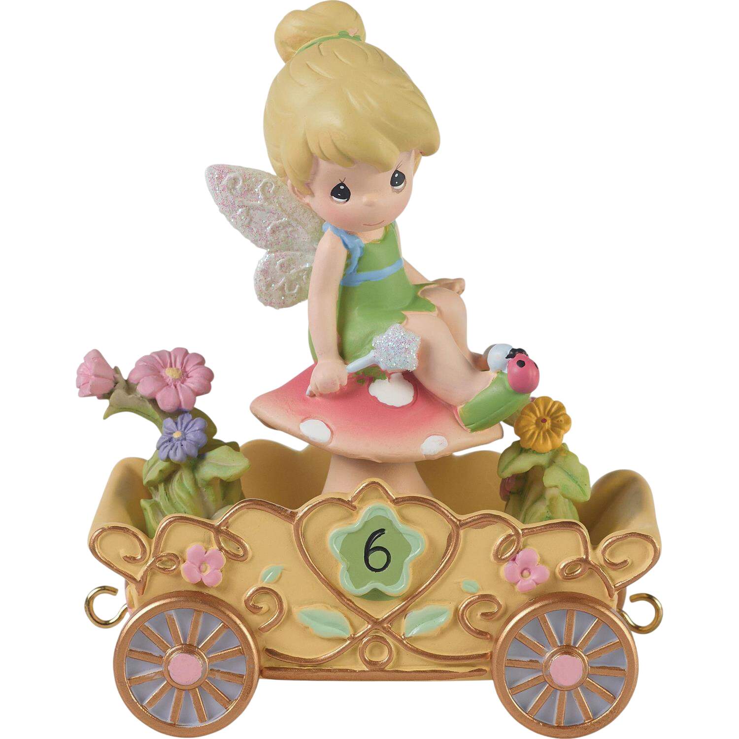 Disney Birthday Parade Series Tinker Bell-Age 6 Have A Fairy Happy Bir - No Box by Precious Moments-1