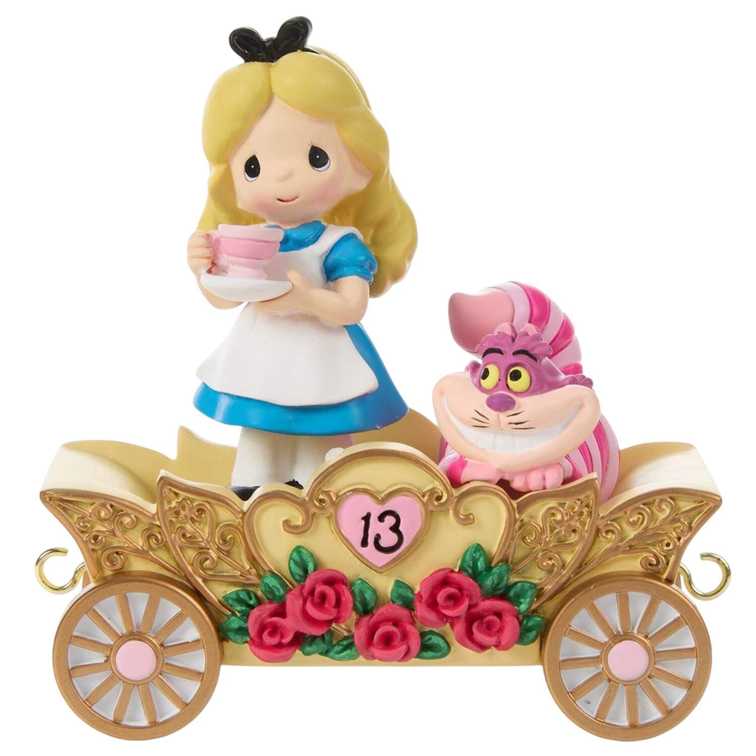 Disney Birthday Parade Series Alice-Age 13 Unbirthday Wishes And Big D - No Box by Precious Moments-1