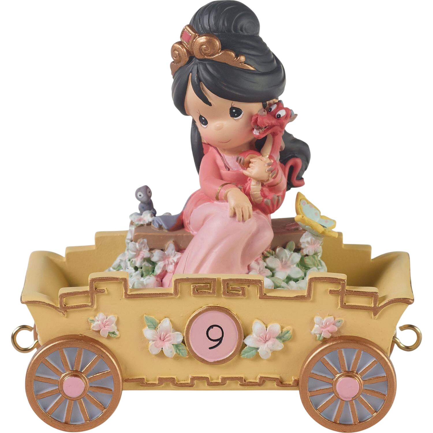 Disney Birthday Parade Series Mulan-Age 9 Nine Is Divine - Boxed by Precious Moments-1