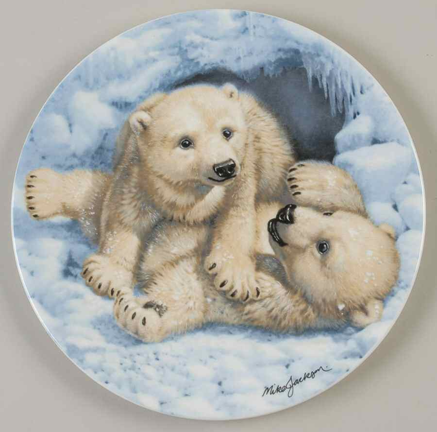 The Beauty of Polar Wildlife Polar Bear Cubs - No Box by Royal Grafton-1