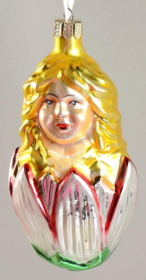 Fantasy & Mythical Red Tulip Fairy - No Box by Christopher Radko-1