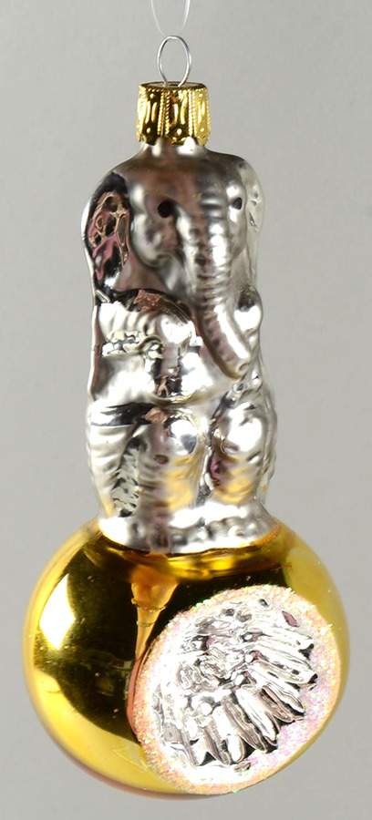 Reflectors (Figural) Elephant Reflector - No Box by Christopher Radko-1