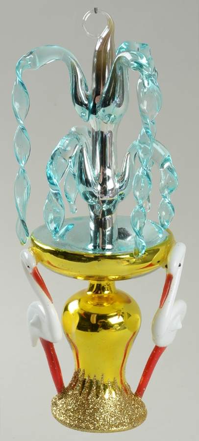 Starlight Rising Star Exclusives Bird Bath - No Box by Christopher Radko-1