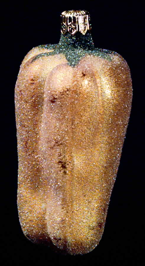 Fruits & Veggies Frosty Pepper - No Box by Christopher Radko-1