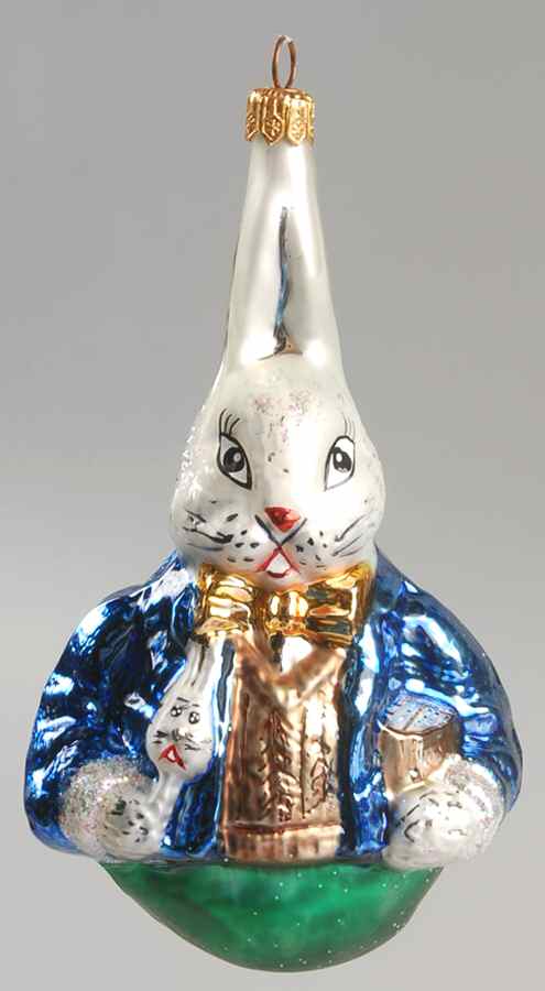 Rabbits & Bunnies Professor Hare - No Box by Christopher Radko-1